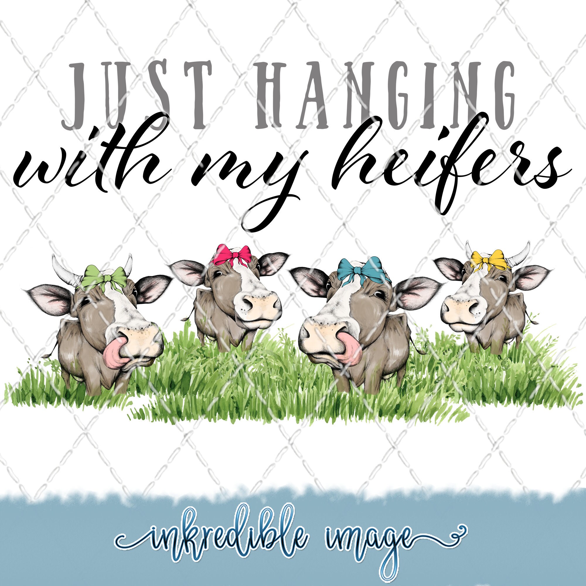 Hangin' with my heifers