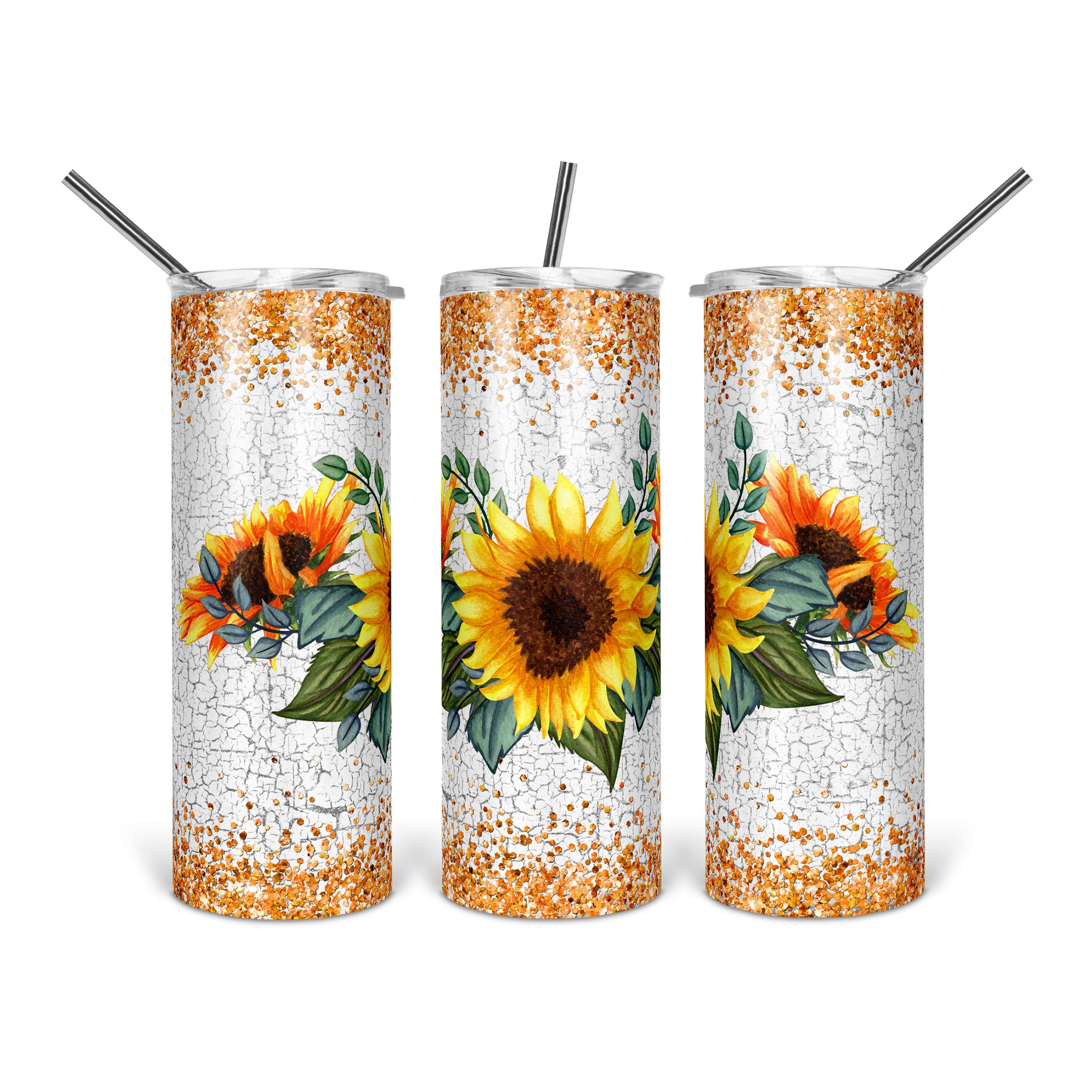 Sunflower LV sublimation tumbler – Dawn's Crafty Creations