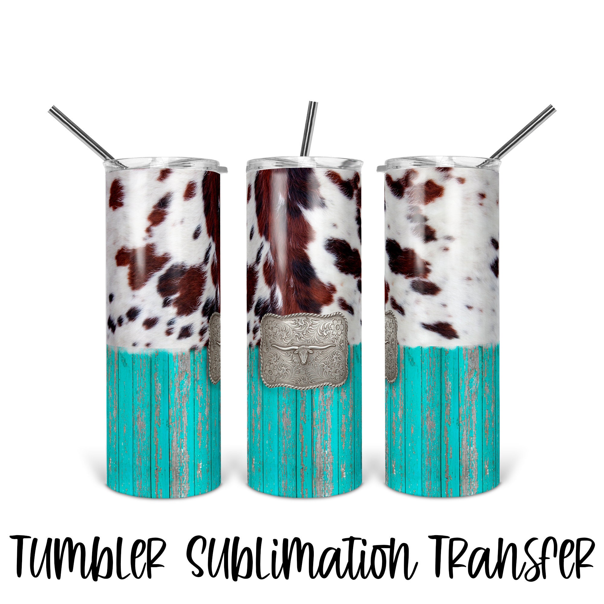 Highland Cow – Tumbler Sublimation Transfer – Ready To Press – Heat  Transfer – 20 OZ – 30 OZ – Skinny Tumbler – Leopard – Sunflowers – Teal